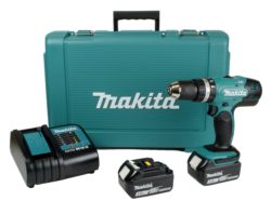 Makita LXT Cordless Combi Drill with 2 x 3.0Ah Batteries 18V